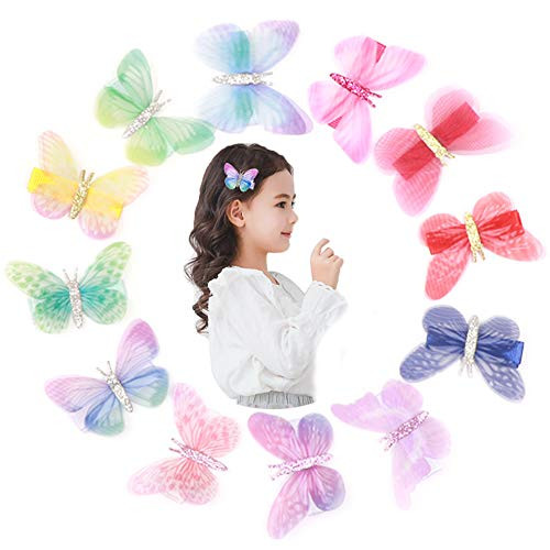Butterfly Hair Bow Clips for Baby Girls Toddlers Women Glitter Sequins Hair Bows Bangs Clips Hair Barrettes Hairpins Hair Accessories12 Pcs Butterfly Hair Bow Clips for Baby Girls Toddlers Women Glitter Sequins Hair Bows Bangs Clips Hair Barrettes Hairpins Hair Accessories12 Pcs