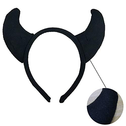 Devil Horns Devil Horns Headband Devil Horns Men Black Devil Horns Devil Horns Women