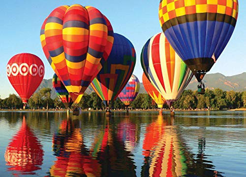 Puzzles for Adults 1000 Pieces Jigsaw Puzzles for Adults Kids Puzzle Game Toys Gift Hot Air Balloon