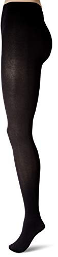 Hanes Silk Reflections Womens Plus Size Hanes Curves Blackout Tights black 1X2X