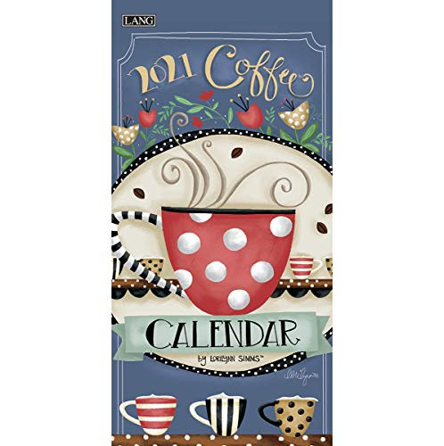 LANG Coffee 2021 Vertical Wall Calendar 21991079125