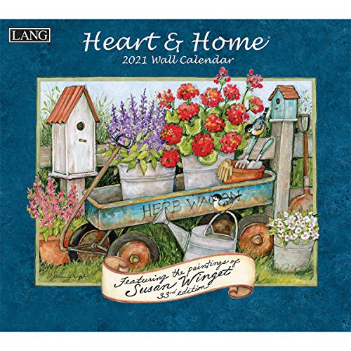 Lang Heart  Home 2021 Wall Calendar 21991001913