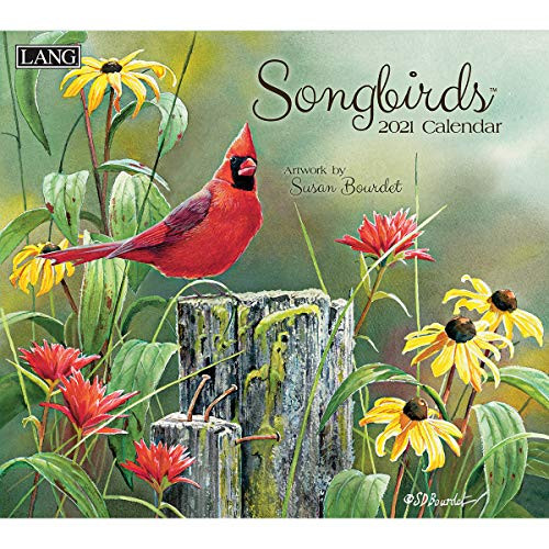 LANG Songbirds 2021 Wall Calendar 21991001880