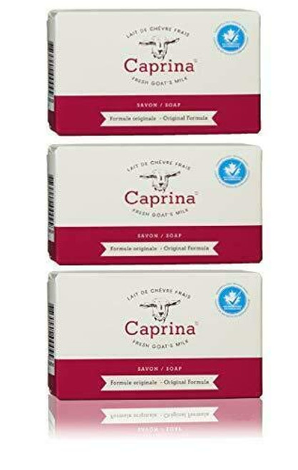 Caprina by Canus Fresh Goats Milk Soap Original 3 bars Caprina by Canus Fresh Goats Milk Soap Original 3 bars
