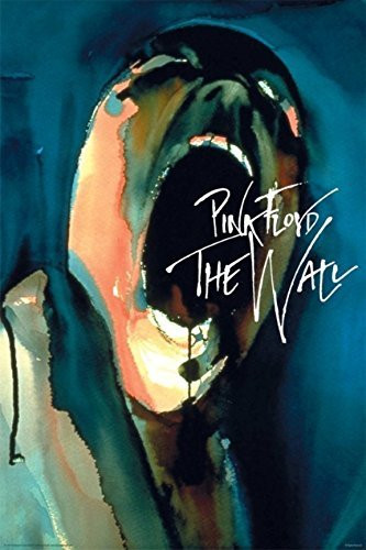 Pink Floyd The Scream from The Wall 1979 36x24 Music Art Print Poster