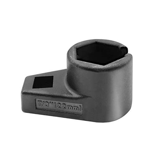 BESTWELL4U O2 Sensor Socket38 Inch Drive by 78 inchWire Gate Accesses Sensor from Side Preventing Damage to Wires