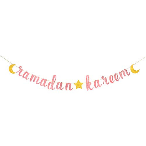 Rose Gold Ramadan Kareem Banner Ramadan Mubarak Decorations Ramadan Party Supplies Muslim Islam Hajj Party Decoration Rose Gold Ramadan Kareem Banner Ramadan Mubarak Decorations Ramadan Party Supplies Muslim Islam Hajj Party Decoration