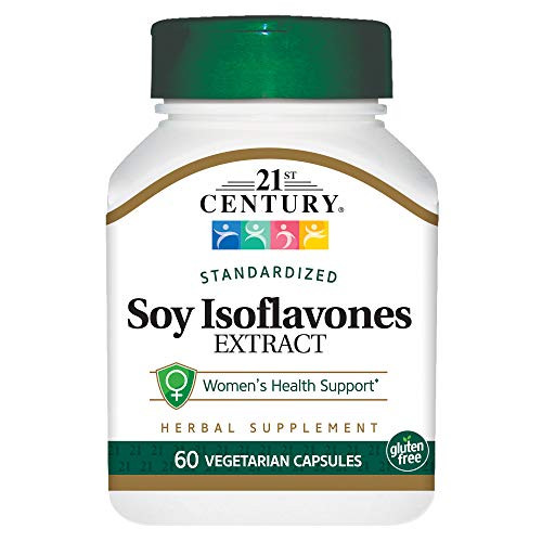 21st Century Soy Isoflavones Veg Capsules 60Count 21st Century Soy Isoflavones Veg Capsules 60Count