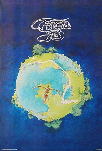 Yes Fragile - Album Art 36x24 Music Art Print Poster John Anderson and Chris Squire