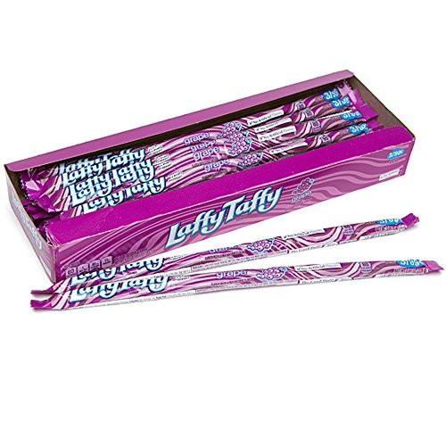 Laffy Taffy Rope  Grape Flavor Box of 24 Ropes