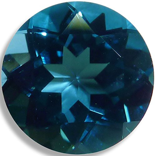 OptimaGem London Blue Topaz Round 3mm12mm Loose Gemstones 8mm
