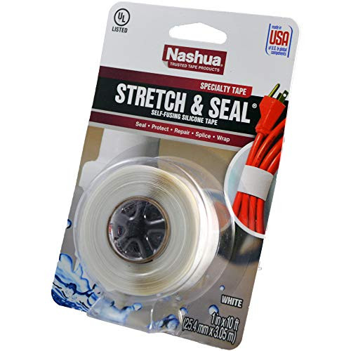 Nashua 1 in x 10 ft Stretch  Seal SelfFusing Silicone Tape in White