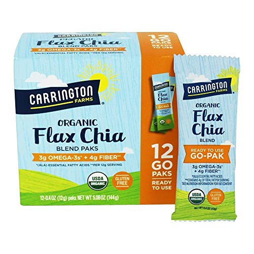 Carrington Farms Flax Chia Packs Organic 508 oz