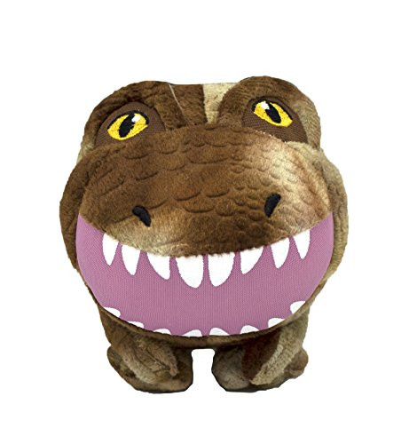 Jurassic World Tyrannosaurus Rex Plush Ball Body Toy for Dogs Dinosaur Dog Toy Soft Plush TRex Ball Body Squeak Toy