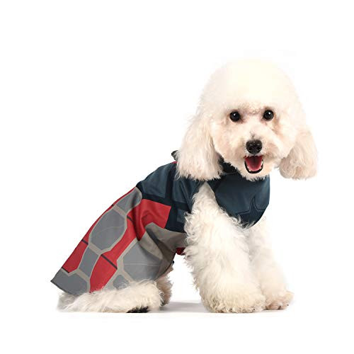 Marvel Comics for Pets Marvel Comics Captain America Costume for Dogs  Soft and Comfortable Halloween Costume for All Large Dogs  Officially Licensed Product of Marvel Comics Blue FF11742