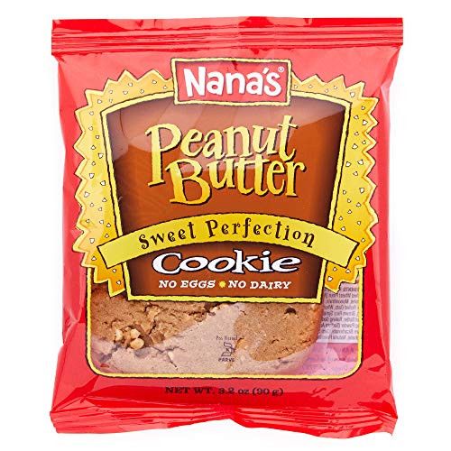 Nanas Peanut Butter Cookies No Eggs or Dairy 32 Oz Packages Pack of 12 Vegan Cookies Nanas Peanut Butter Cookies No Eggs or Dairy 32 Oz Packages Pack of 12 Vegan Cookies