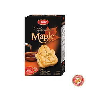 Dare Ultimate Maple Creme Cookies 300g from Canada