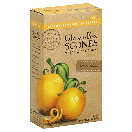 Sticky Fingers Mix Scone Lemon Poppyseed 14 Ounce