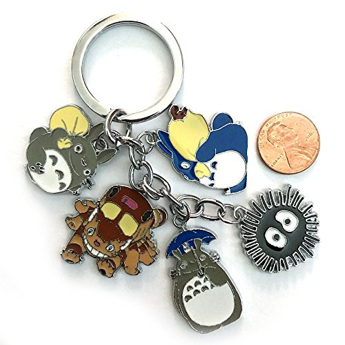 My Neighbor Totoro Chu Chibi Totoro Mei Satsuki Kittenbus Keychain