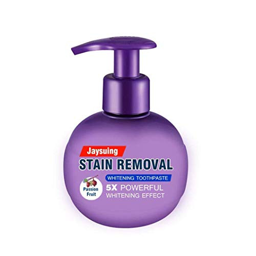 Baking Soda Whitening Toothpaste Elaco Whitening Toothpaste Strong Detergent Natural Detergent FluorideFree Toothpaste Powerful Detergent Whitening Toothpaste Remove Stains Passion fruit