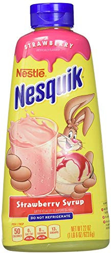 Nesquik Strawberry Syrup 22 oz