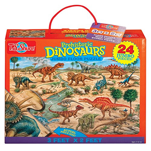 T.S. Shure Prehistoric Dinosaurs Jumbo Floor Puzzle