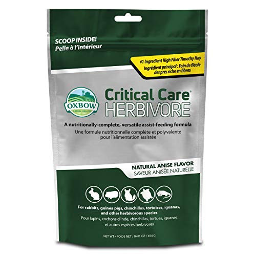 Oxbow Animal Health Critical Care Herbivore Anise Flavor 454 Gram Bag