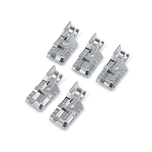 MTMTOOL 14 Quilting Sewing Machine Presser Foot with Edge Guide for All Low Shank SnapOn SingerBrotherBabylockJanomeKenmoreWhiteJukiSimplicityElna Pack of 5 MTMTOOL 14 Quilting Sewing Machine Presser Foot with Edge Guide for All Low Shank SnapOn SingerBrotherBabylockJanomeKenmoreWhiteJukiSimplicityElna Pack of 5