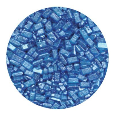 CK Products 4 Ounce Sugar Crystals Pearlized Bottle Blue