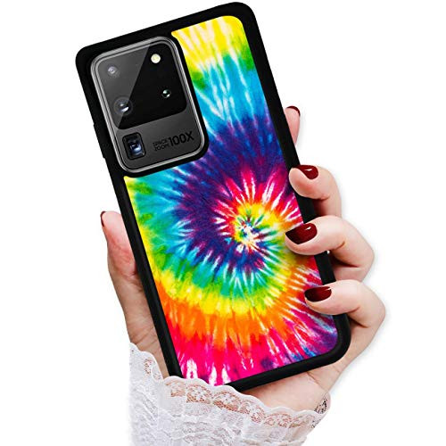 for Samsung Galaxy S20 Ultra Durable Protective Soft Back Case Phone Cover HOT12658 Tie Dye
