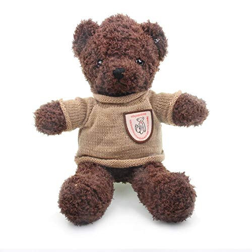 QTFHR 118 Inch Teddy Bear Stuffed Animal Cute Teddy Bear Plush Toy Super Soft Animal Doll Brown QTFHR 118 Inch Teddy Bear Stuffed Animal Cute Teddy Bear Plush Toy Super Soft Animal Doll Brown