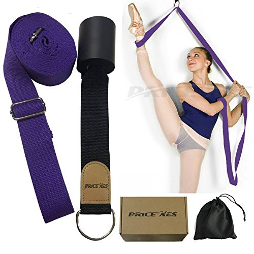 Leg Stretch Band  to Improve Leg Stretching  Easy Install on Door  Perfect Home Equipment for Ballet Dance and Gymnastic Exercise Flexibility Stretching Strap Foot Stretcher Bands Purple Leg Stretch Band  to Improve Leg Stretching  Easy Install on Door  Perfect Home Equipment for Ballet Dance and Gymnastic Exercise Flexibility Stretching Strap Foot Stretcher Bands Purple