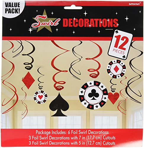 Casino Value Pack Party Swirl Decorating Kit