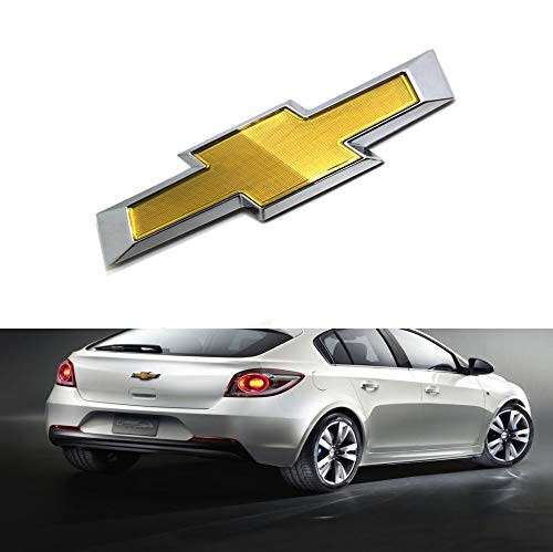 car sales 20112014 Chevy Cruze Bumper Emblem Gold Chrome Grille Badge Grill Sign Symbol Logo Original rear