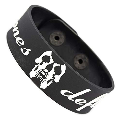 RockbandFan Deftones Wristband Rubber Bracelet
