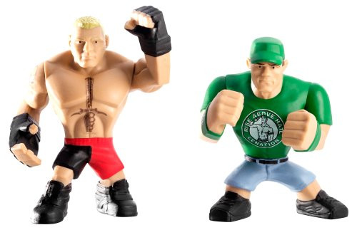WWE Rumblers Brock Lesnar and John Cena 2Pack