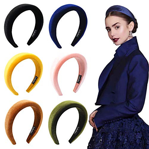 Headbands Women Hair Head Bands 6 Pcs Accessories Velvet Padded Head Bands Cute Beauty Fashion Hairbands Girls Vintage Hair Bands Boho Wide Band For Workout GYM Yoga Running Headbands Women Hair Head Bands 6 Pcs Accessories Velvet Padded Head Bands Cute Beauty Fashion Hairbands Girls Vintage Hair Bands Boho Wide Band For Workout GYM Yoga Running