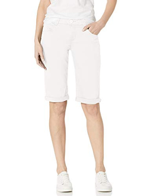 Democracy Womens 13 Ab Solution Bermuda Short Optic White 14