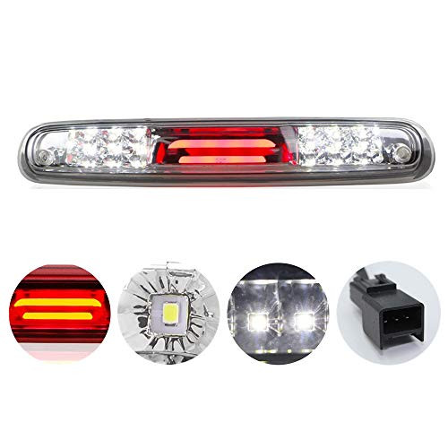 High Mount 3rd Stop Light Assemblies For 20072013 Chevy SilveradoGMC Sierra 1500 2500HD 3500HD Third Center Cargo Reverse Rear LED Brake Light Bar Taillight Chrome