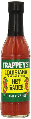 Trappeys Louisiana Hot Sauce 6 Fluid Ounce Pack of 24