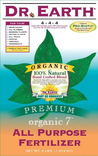 Dr Earth 712 Organic 7 All Purpose Fertilizer 12Pound