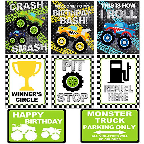 Monster Truck Party Signs?Monster Truck Party Decorations?Monster Truck Birthday Party Favors?Monster Truck Party Supplies Monster Truck Party Signs?Monster Truck Party Decorations?Monster Truck Birthday Party Favors?Monster Truck Party Supplies