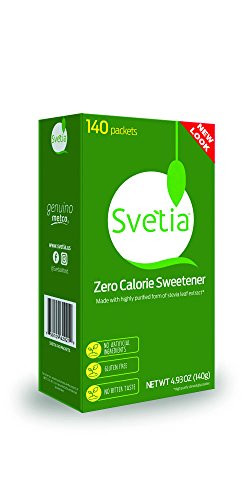 Svetia Zero Calorie Sweetener with Stevia Extract 140 count