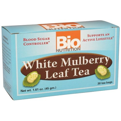 Bio Nutrition White Mulberry Leaf Tea, 30 Count Bio Nutrition White Mulberry Leaf Tea, 30 Count