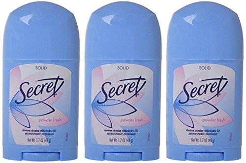 Secret Secret AntiPerspirant Deodorant Wide Solid Powder Fresh Powder Fresh 17 oz Pack of 3