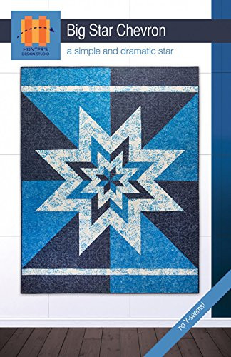 Hunter's Design Studio Big Star Chevron Quilt Pattern