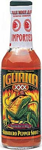 Iguana XXX Habanero Pepper Sauce 5Ounce Bottles Pack of 6