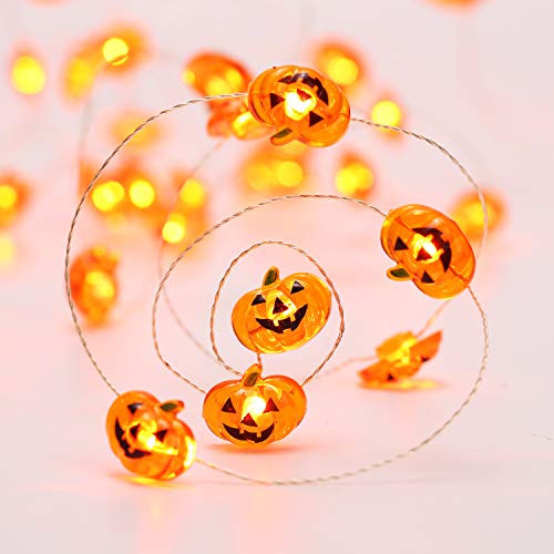 DooVee Halloween String Lights 2 Pack 33Ft 100 Leds Dimmable Fairy String Lights for Lights for Bedroom Patio Waterproof Copper Lights for Birthday Wedding Party  Multicolor