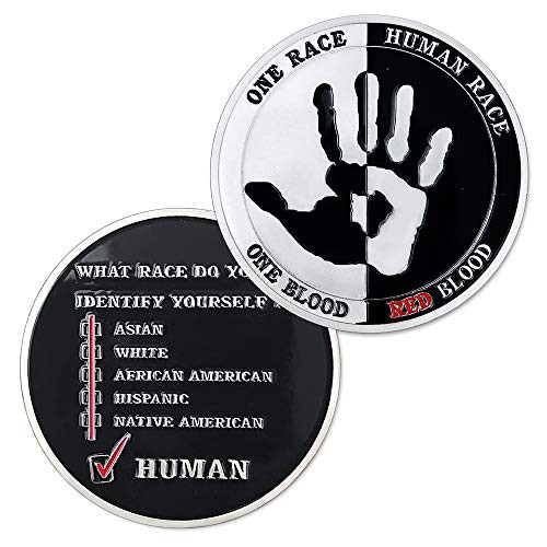 One Race One Blood Challenge Coin One Race One Blood Challenge Coin