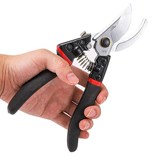 Yunchang Pruning Shears for Gardening Hand Pruner Garden Pruning Scissors Gardening Shears Tools 82inch Balck